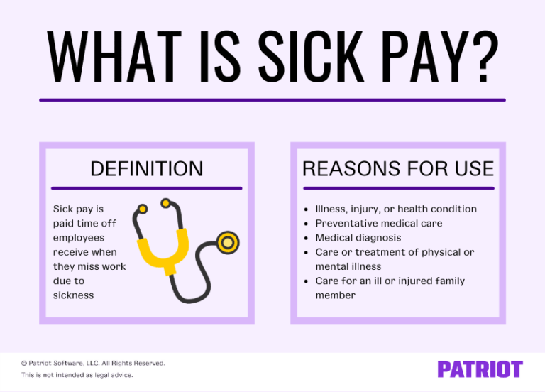 What Is Sick Pay? Definition, Guidelines, & Advantages