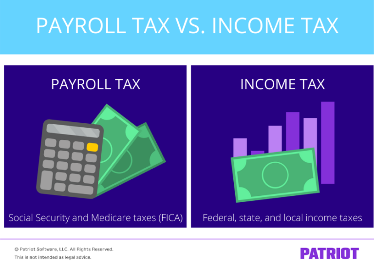 How Are Payroll Taxes Different From Personal Income Taxes?