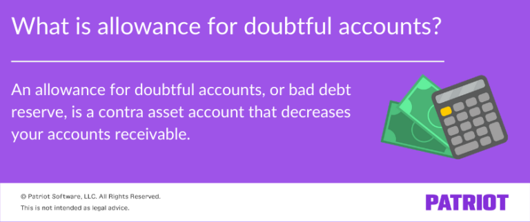 Allowance For Doubtful Accounts Definition Calculations Examples