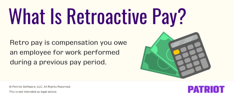 What Is Retro Pay Definition Tax Withholding Extra Doddjob