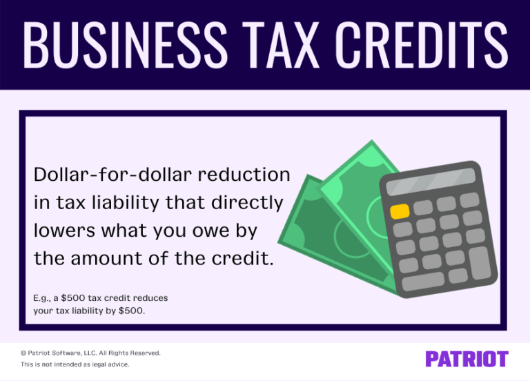 Business Tax Credits Types of Credits Available & How to Claim