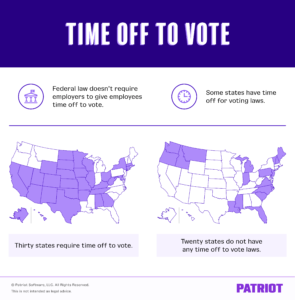 Do Employers Have To Give Employees Time Off To Vote?