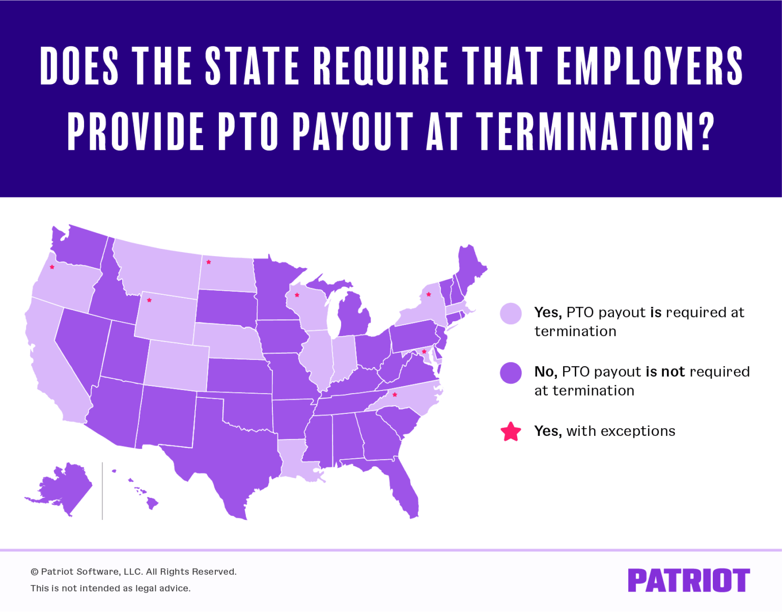 PTO Payout Laws by State Detailed Charts, Maps, & More