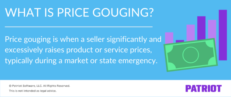 What Do Price Gouging Mean