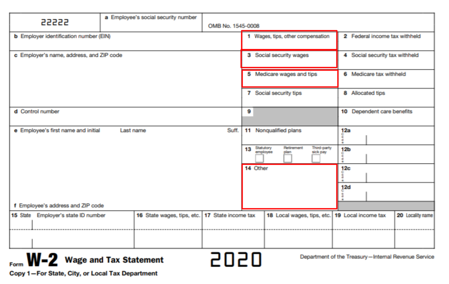 W2 Reporting Requirements W2 Changes for 2020 Forms