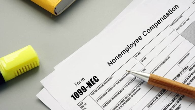 Form 1099-NEC, Nonemployee Compensation.