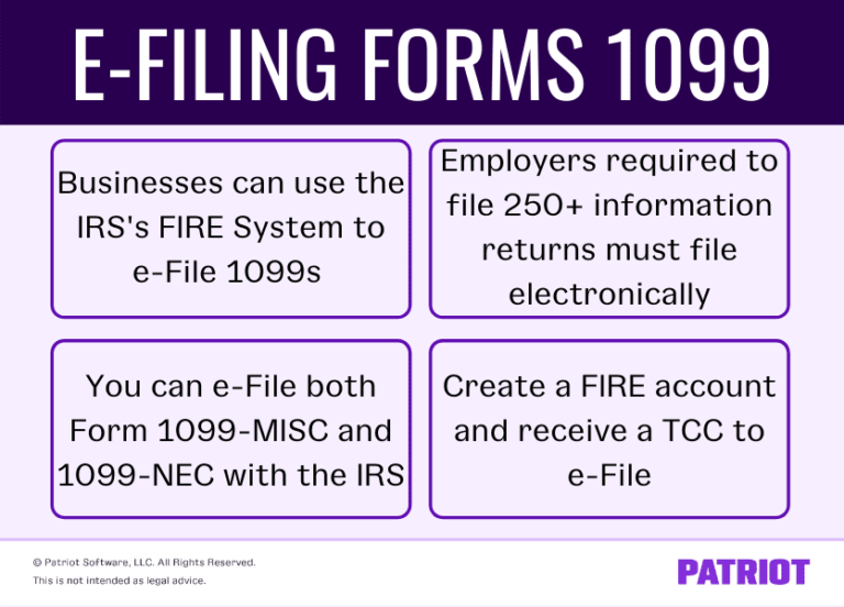 EFiling 1099s With the IRS Overview, Steps, & More
