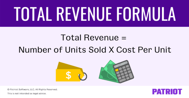 How To Calculate Total Revenue Total Revenue Formula