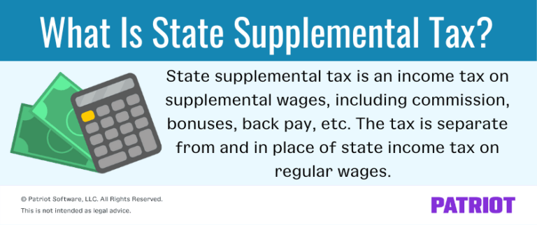 2024 Supplemental Tax Rates By State | Chart