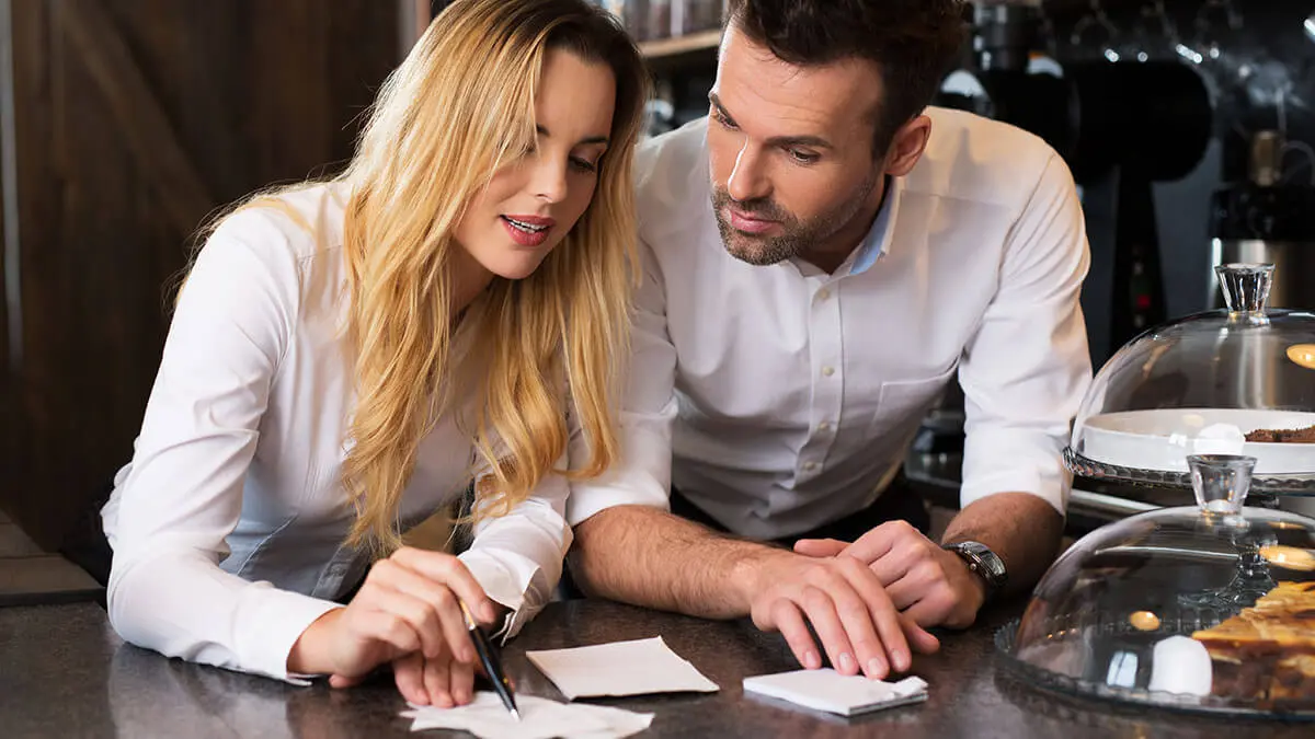 Spouses starting a business together