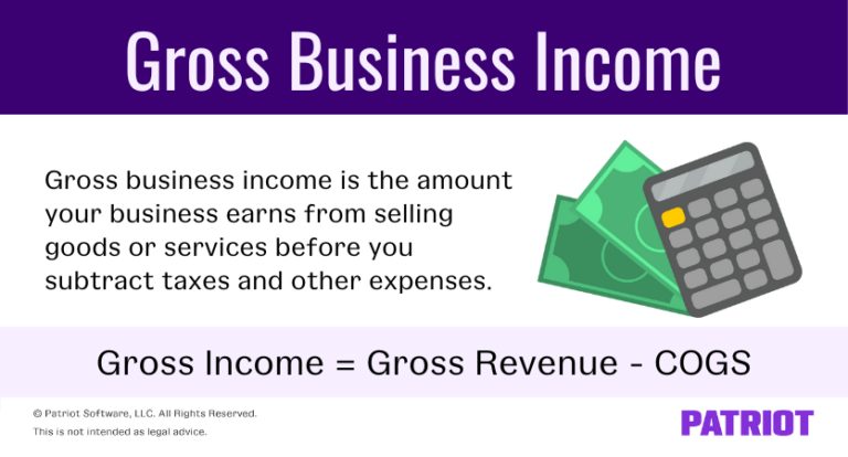 What Is Gross Income for Business? Earnings Before Expenses