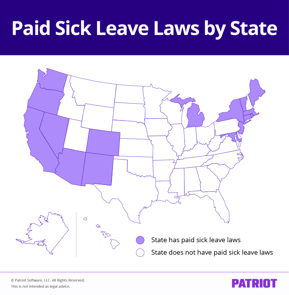 Paid Sick Leave Laws by State Chart, Map, and More