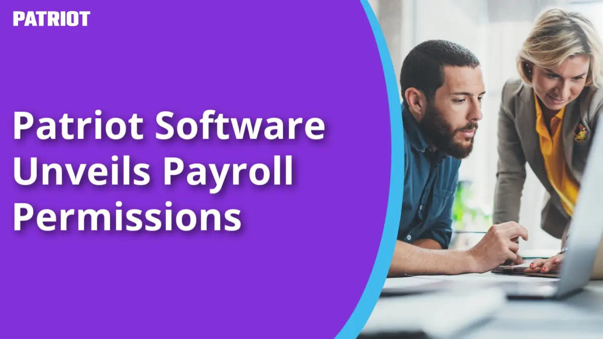 Patriot Software unveils payroll permissions